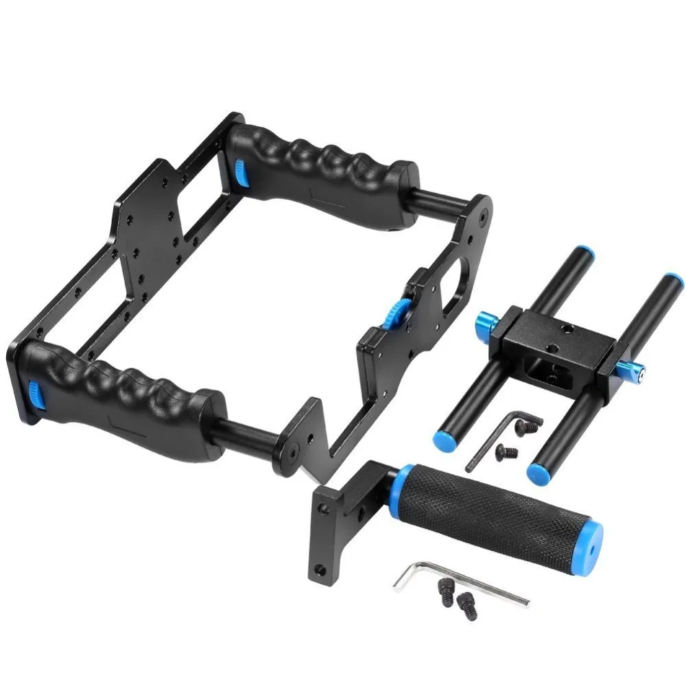 Tay cầm chống rung quay phim Yelangu - camera Cage C2 - Handheld Stabilizer