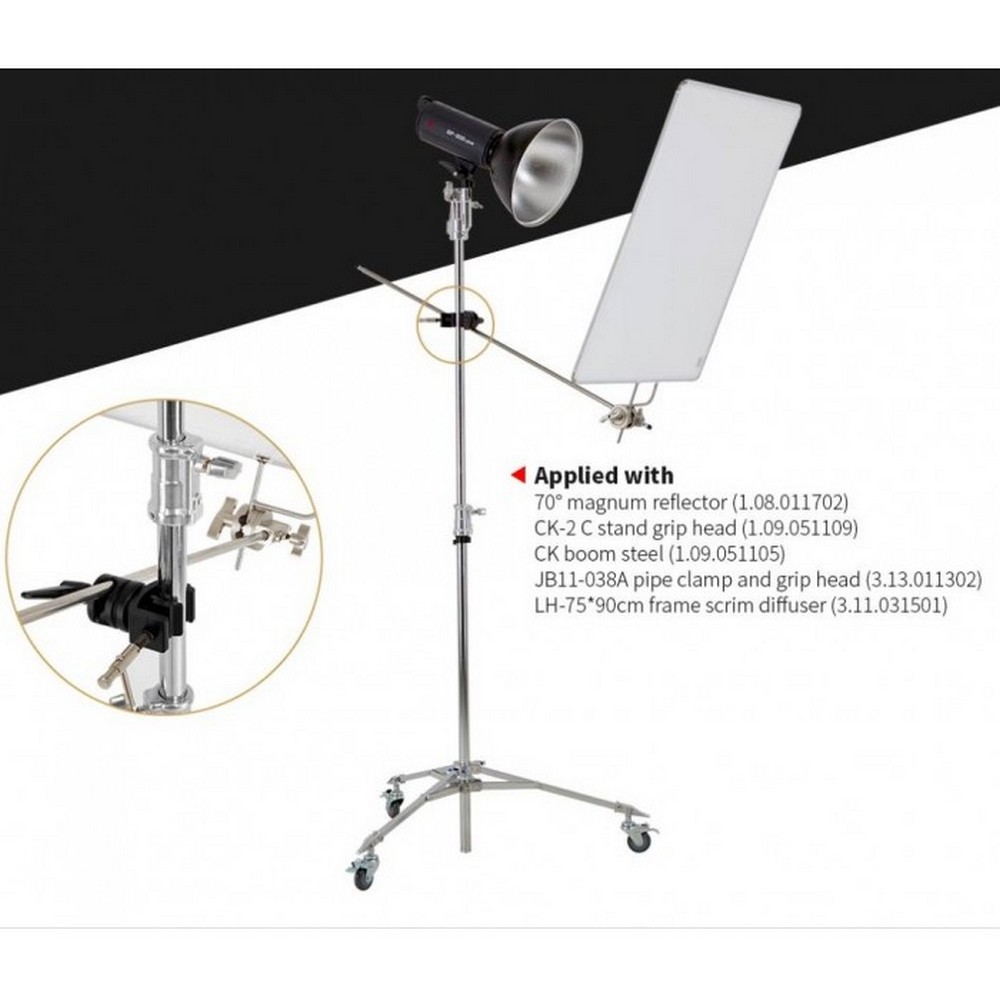 Tay kẹp đa năng Jinbei Grib JB11 038A