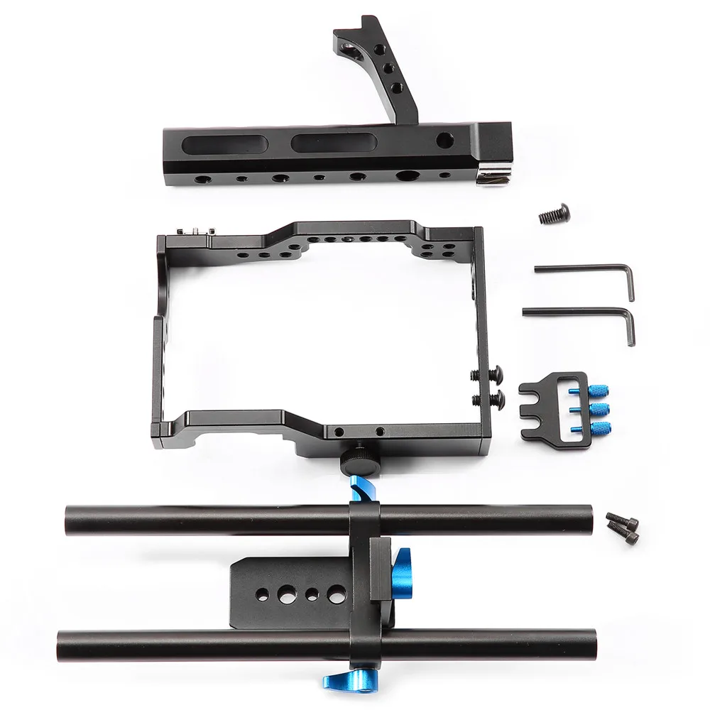 Tay cầm chống rung quay phim Yelangu camera Cage C5 - Handheld Stabilizer