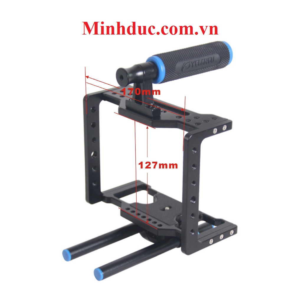Tay cầm chống rung quay phim Yelangu camera Cage C3 - Handheld Stabilizer