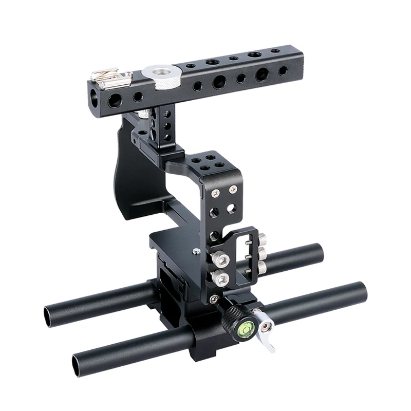 Tay cầm chống rung quay phim Yelangu camera Cage C6 - Handheld Stabilizer for sony a6300 a6500