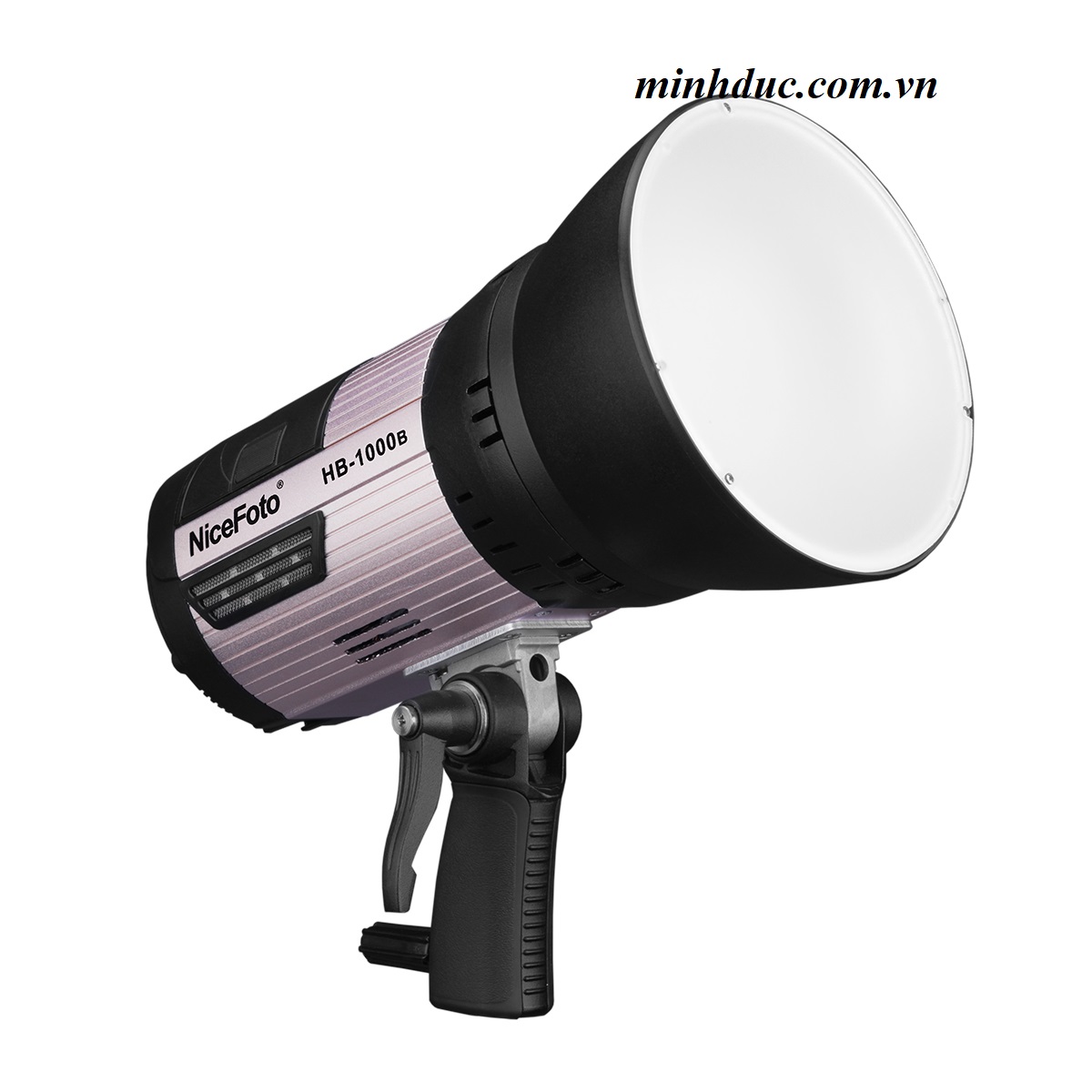NiceFoto LED video light HB-1000B dùng pin