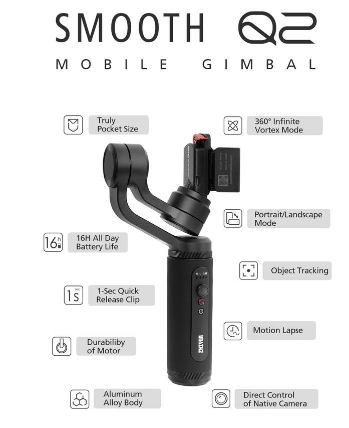 GIMBAL ZHIYUN SMOOTH Q2