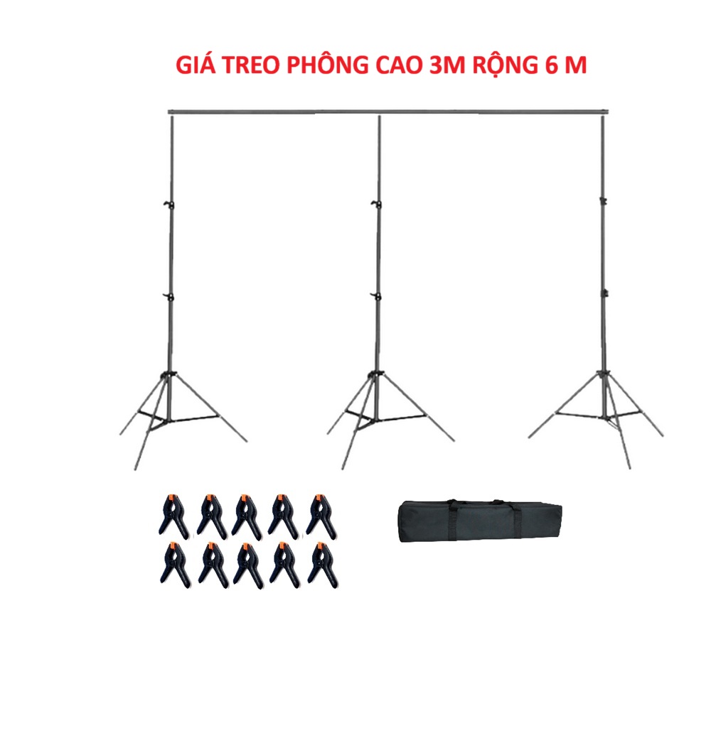 Giá Treo Phông Inox Cao 3m Rộng 6m 2900A2 MD3