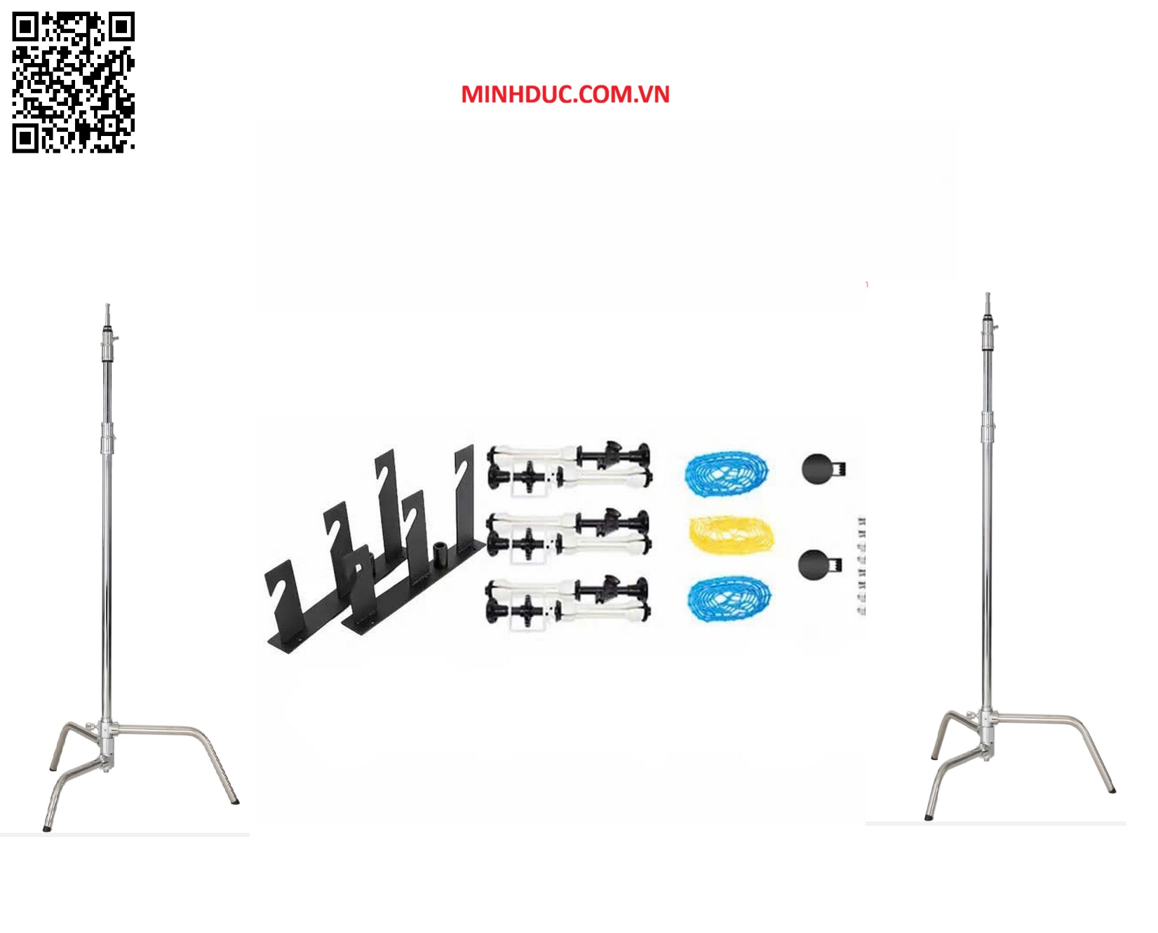 Khung treo phông xích 3 di động kèm ống 3m