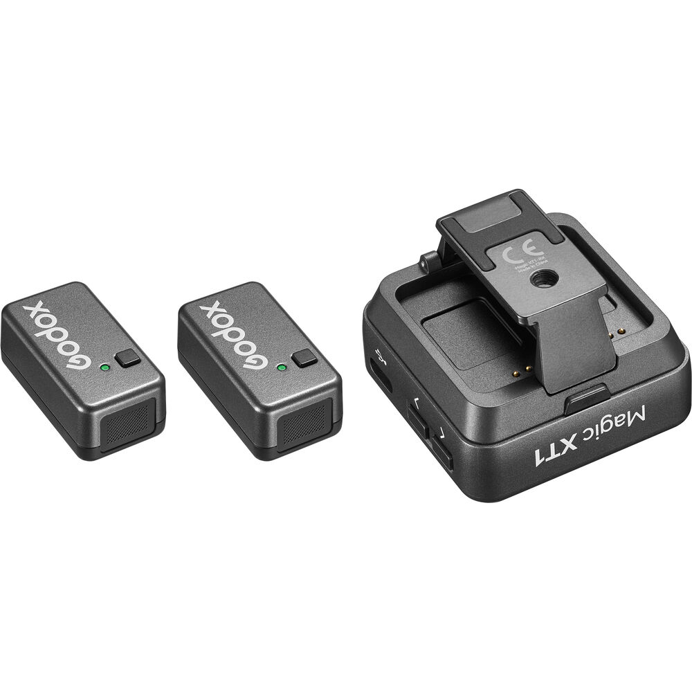 Micro Godox Magic XT1-C 2-Person Wireless Microphone System with USB-C Adapter (2.4 GHz)