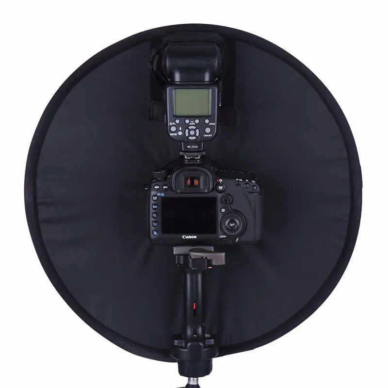 Ring softbox 45cm Jinbei For Speedlite - gắn trực tiếp, có thể gấp gọn