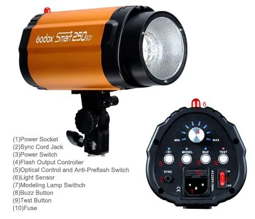 Đèn Flash studio Godox smart 300SDI