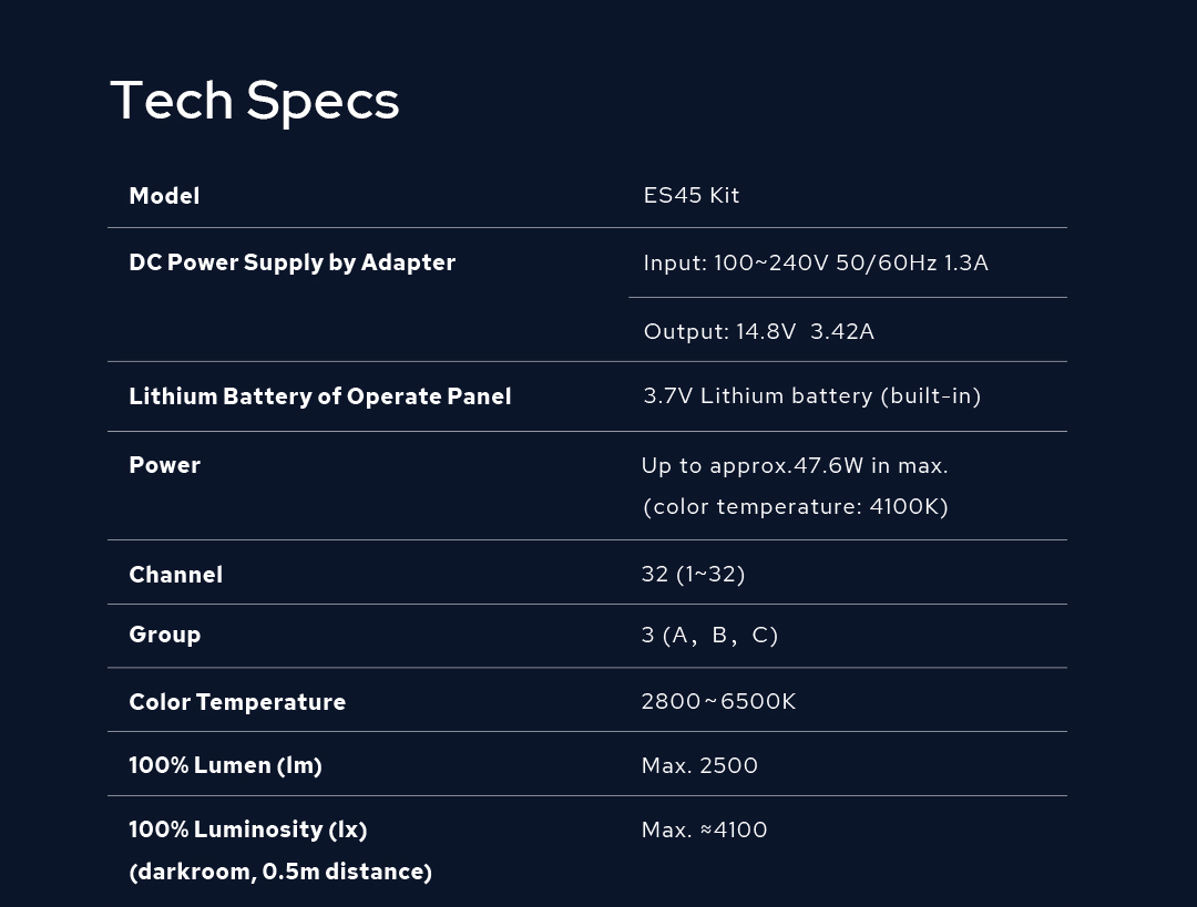 Đèn led Godox E-sport ES45 kit