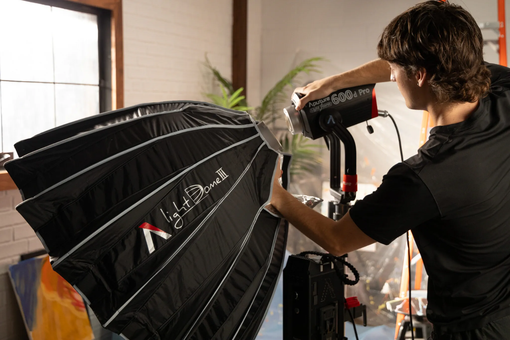 Softbox Aputure Light Dome III 90cm chính hãng