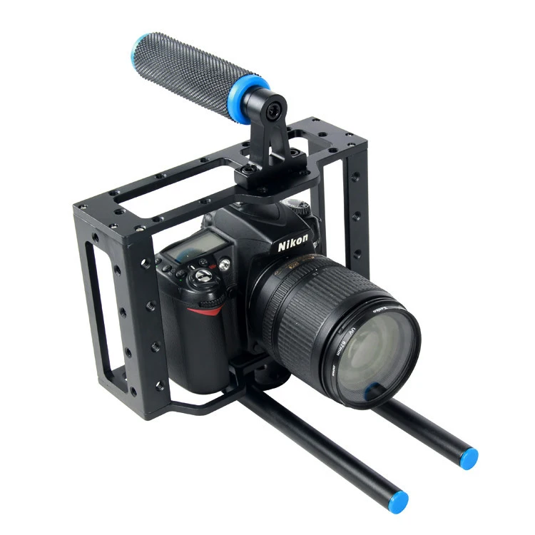 Tay cầm chống rung quay phim Yelangu - camera Cage C1