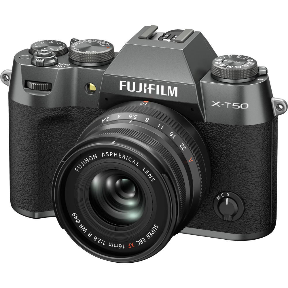 Máy ảnh Fujifilm X-T50 (Charcoal Silver, Body Only)