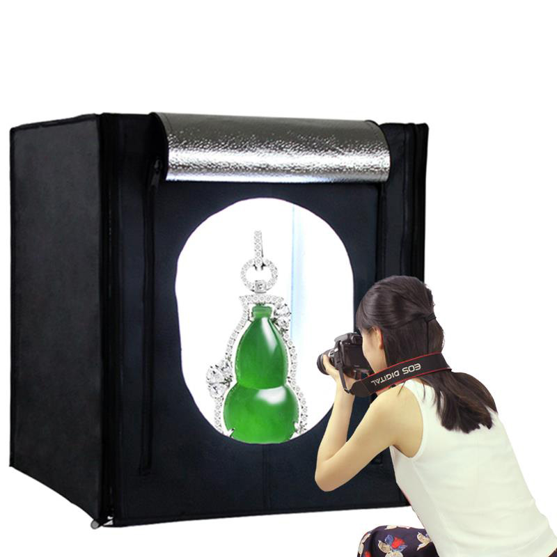 Hộp chụp sản phẩm 50x50cm có đèn LED