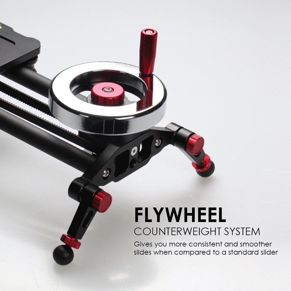 DOLLY SLIDER CARBON CÓ TAY QUAY DRAGON D10 3 THANH 80CM