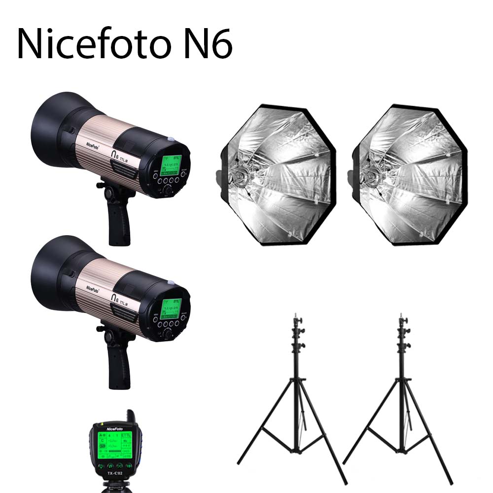 Combo đèn ngoại cảnh Nicefoto Flash N6
