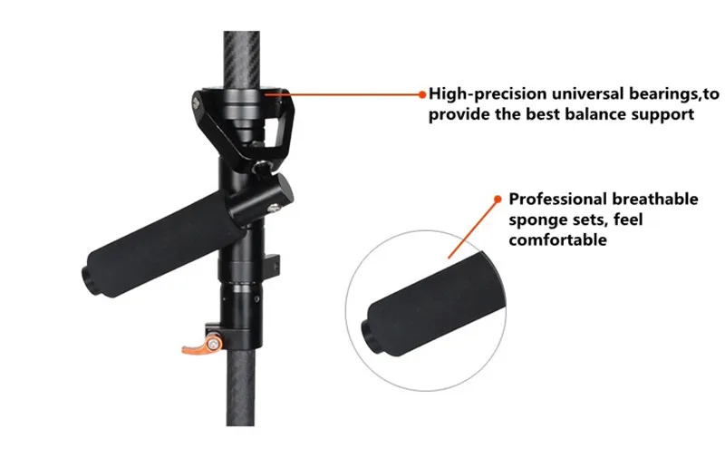 Tay cầm quay phim Yelangu steadicam S800 pro Carbon fibre