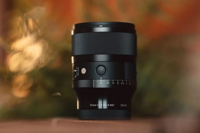 Ống Kính Sigma 35mm F1.4 DG II For Sony E