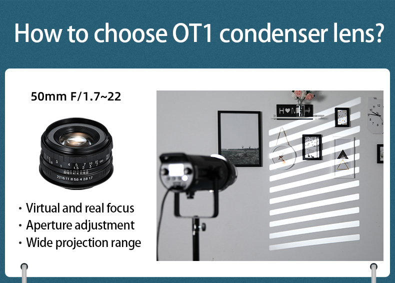 lens 50mm F1.7 cho Bộ OT1 Pro