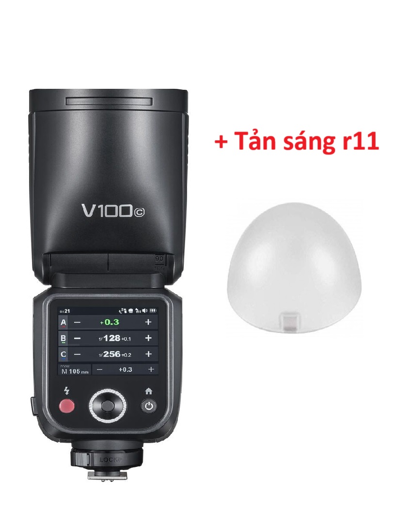 Đèn Flash Godox V100 O TTL Hss 1/8000 For Olympus