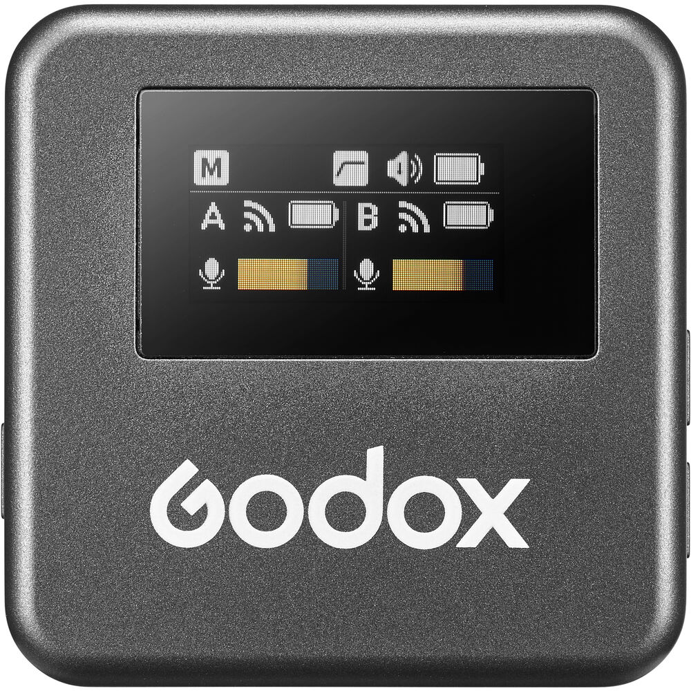 Micro Godox Magic XT1-C 2-Person Wireless Microphone System with USB-C Adapter (2.4 GHz)