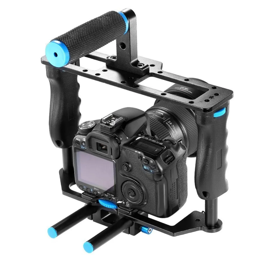 Tay cầm chống rung quay phim Yelangu - camera Cage C2 - Handheld Stabilizer