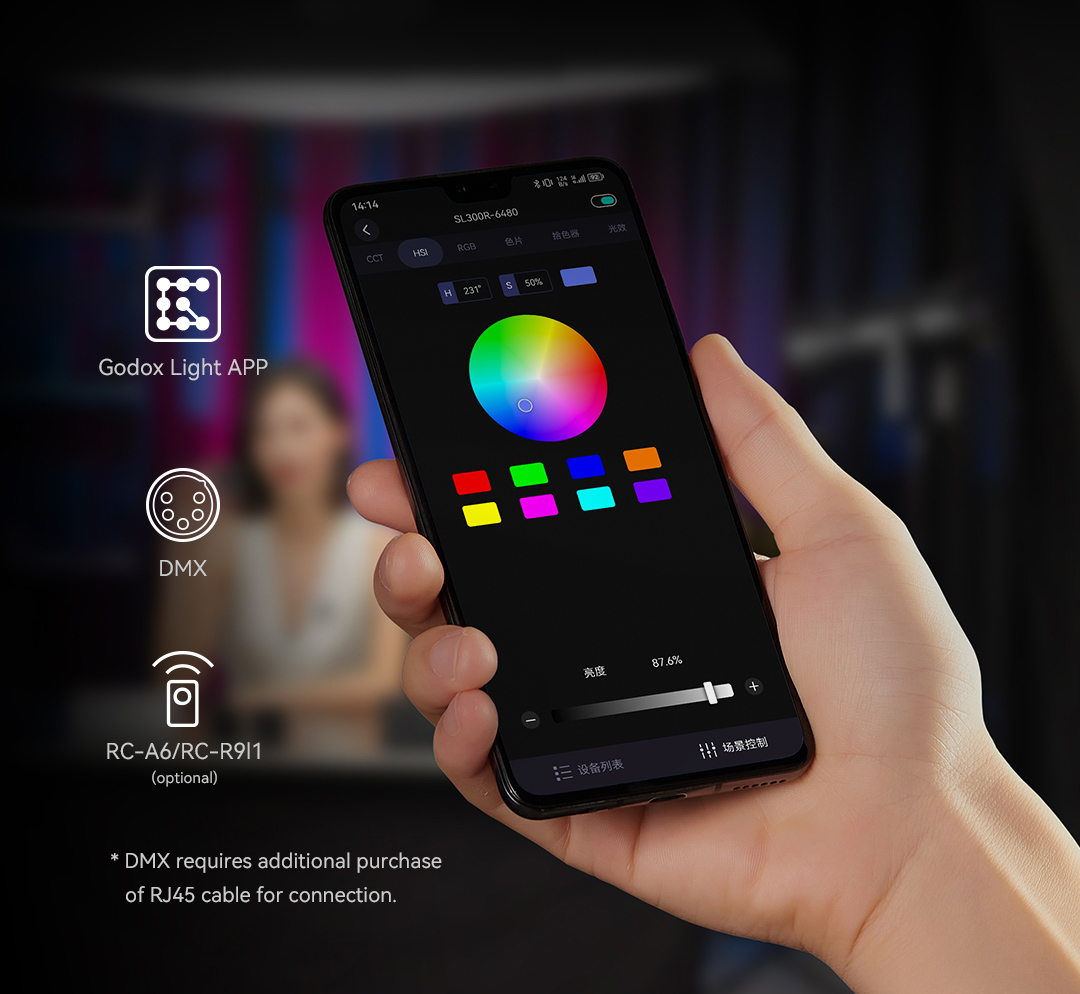 Đèn led Godox SL150R RGB