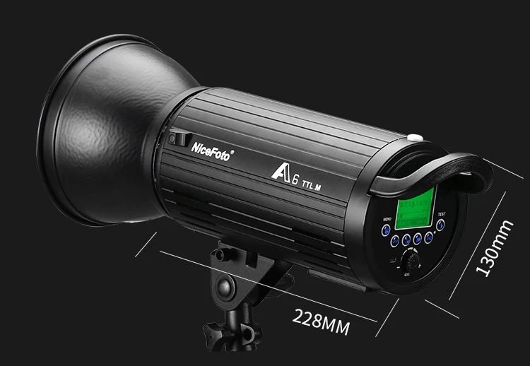 Đèn flash Nicefoto A8 800w TTL HSS 1/8000S