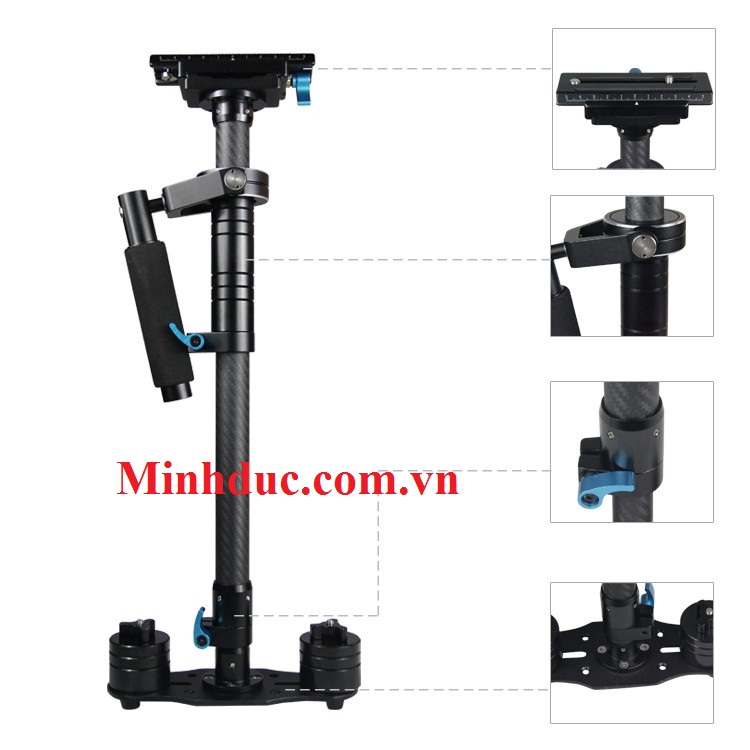 Tay cầm quay phim Yelangu steadicam S120t pro Carbon fibre