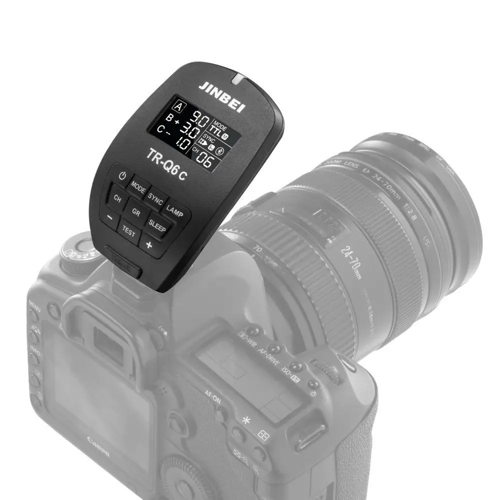 Trigger Jinbei TR-Q6 for C/N/S TTL Bluetooth