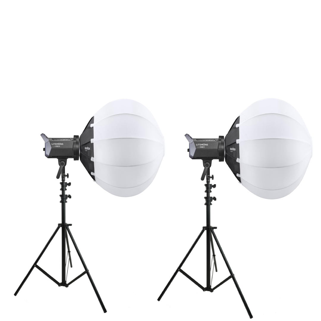 Bộ thiết bị đèn livestream cao cấp Godox 300w (2800K-6500K)