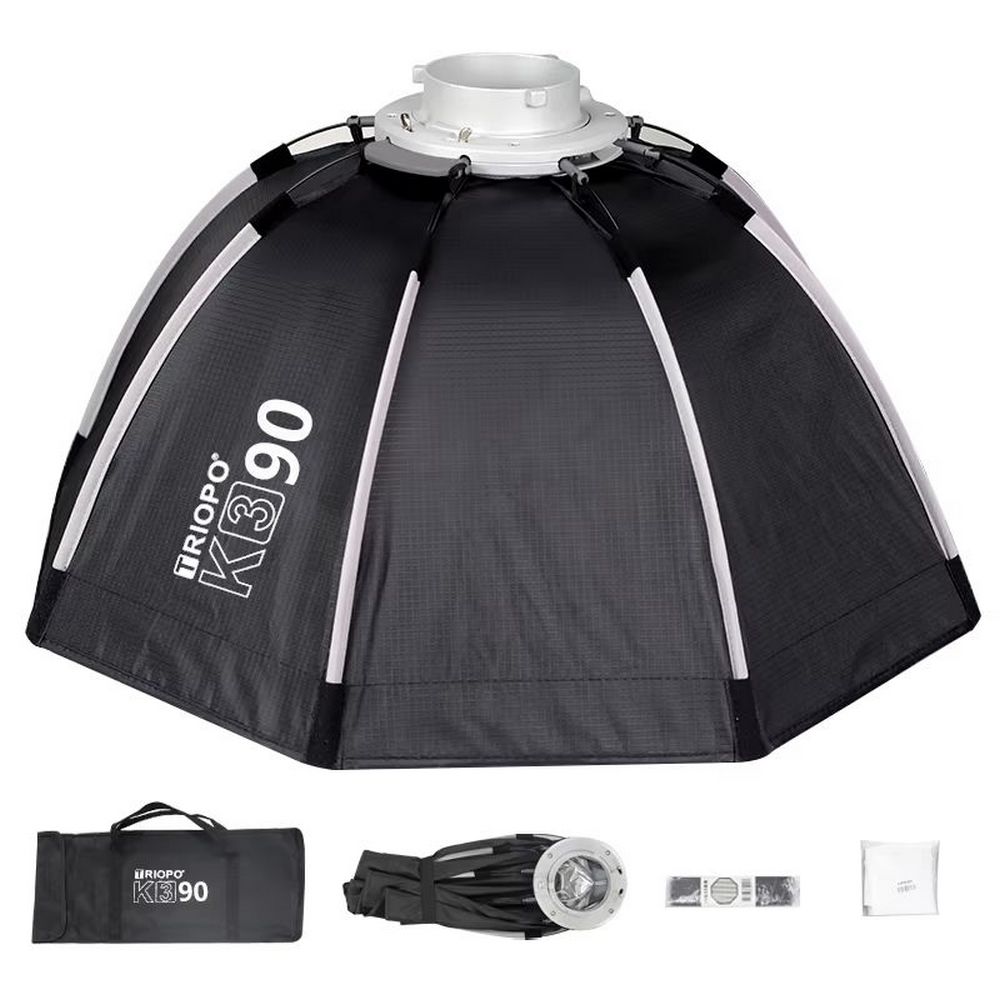 Softbox Thao Tác Nhanh Triopo K3-90 Tổ ong
