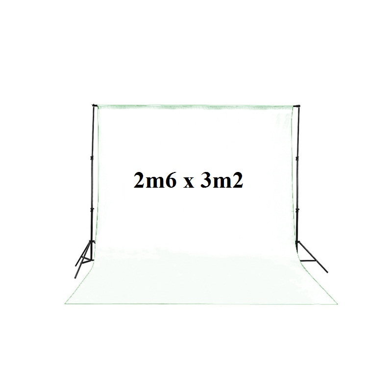 Bộ giá treo phông di động 2m60x3m2(vững chắc)