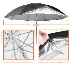 Dù Dragon 2 lớp xuyên phản cao cấp 95cm