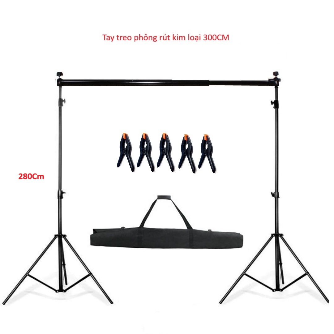 Giá Treo Phông Sắt MD280 MD8 Cao 280cm, Rộng 300cm