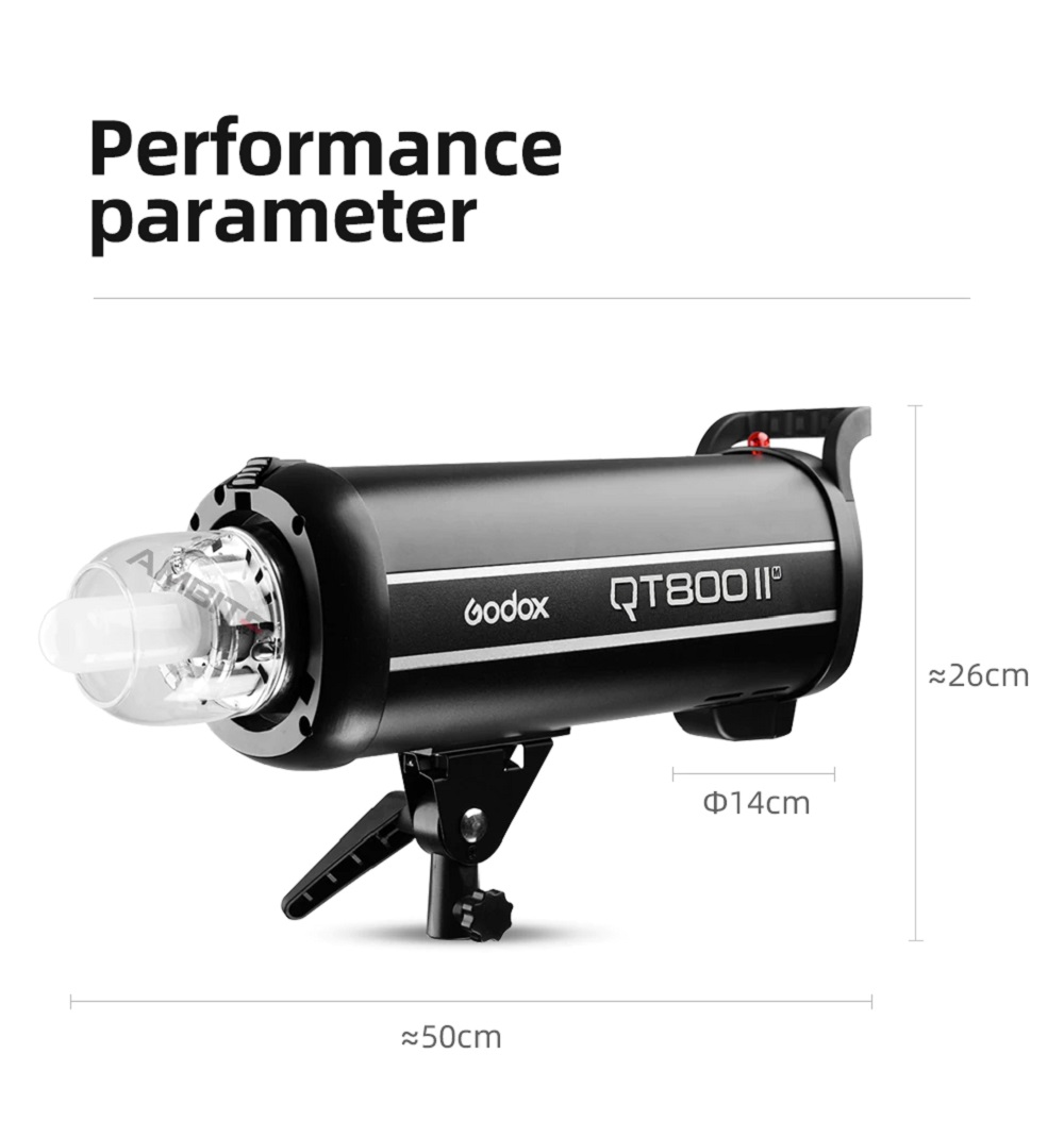Đèn Flash studio Godox QT800II