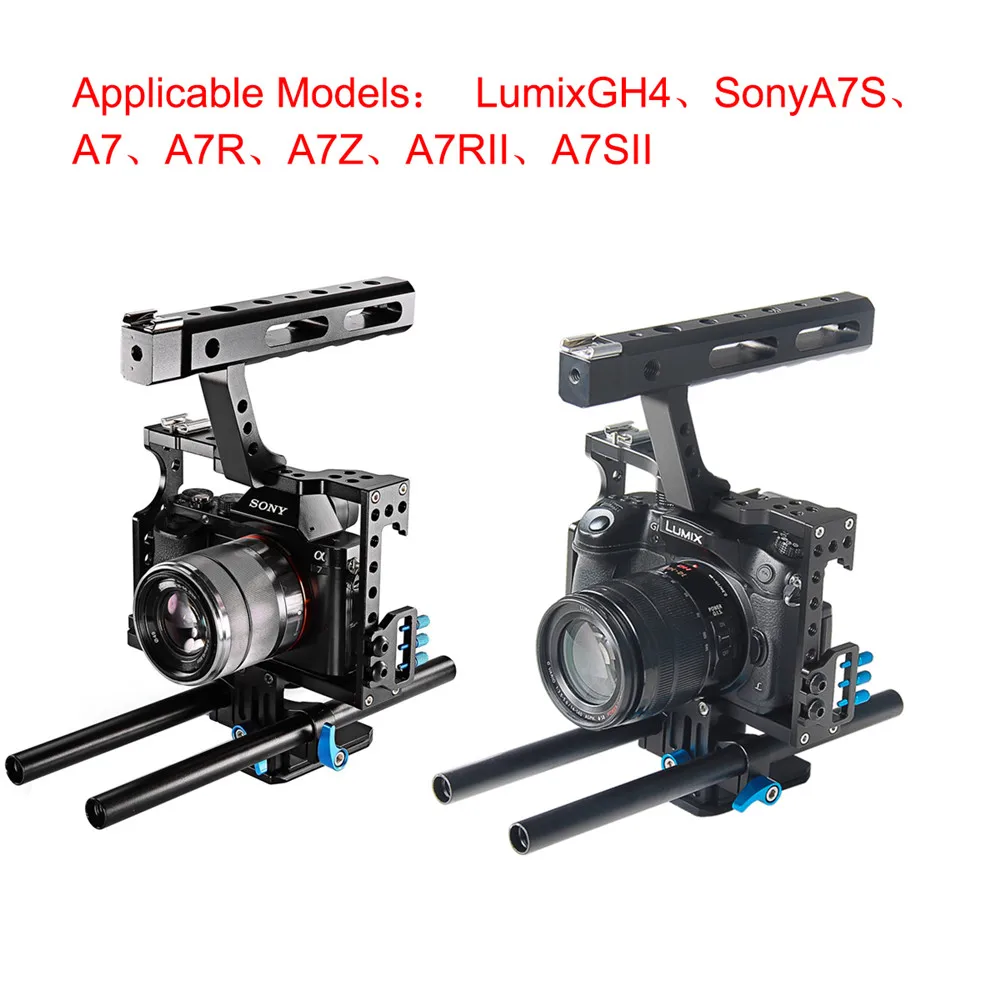 Tay cầm chống rung quay phim Yelangu camera Cage C5 - Handheld Stabilizer