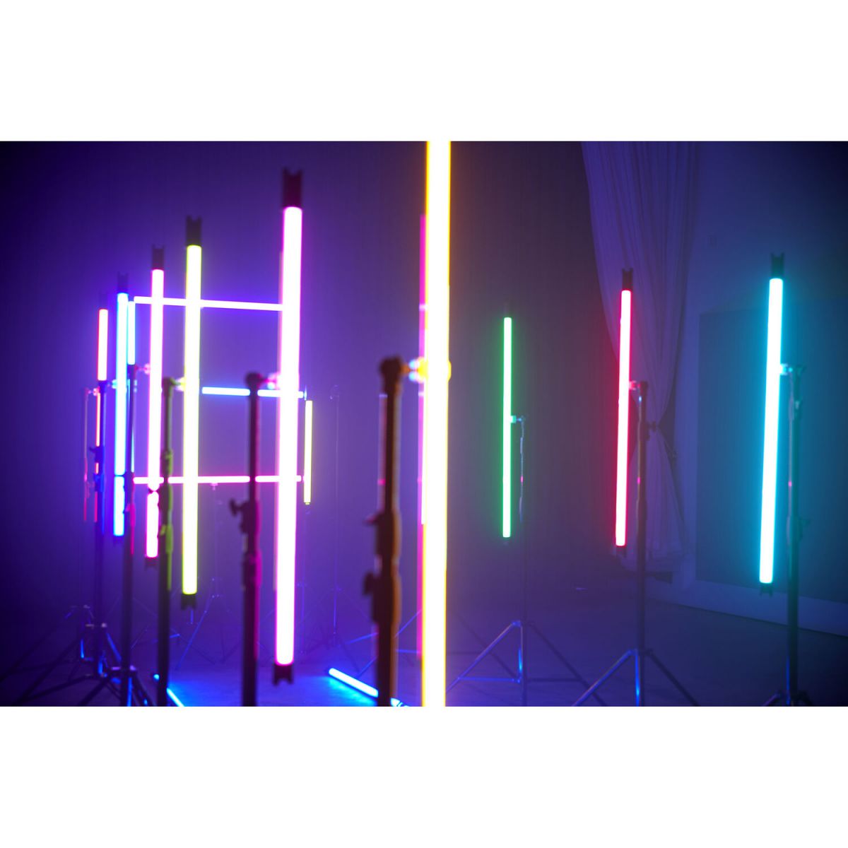 Combo 4 Đèn Led RGB Godox TL120 Tube Light (2700-6500K)