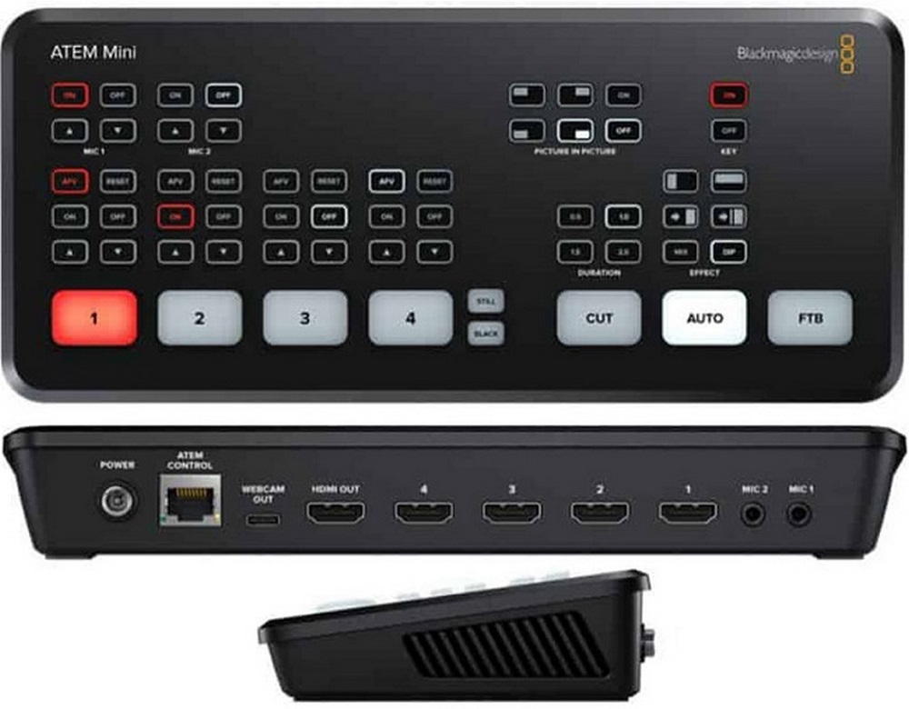 Bộ Trộn Hình Blackmagic ATEM Mini Pro ISO