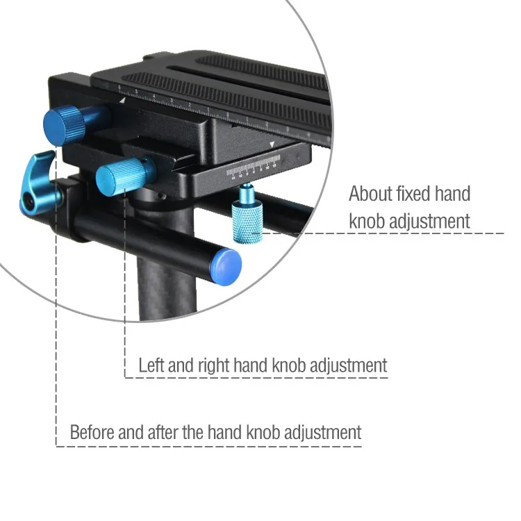 Tay cầm quay phim Yelangu steadicam S120t pro Carbon fibre