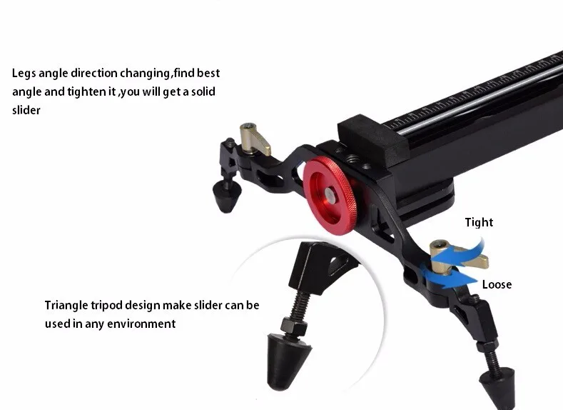 Thanh Dolly Dragon -D02 150cm Slider Rail for Camera and Video