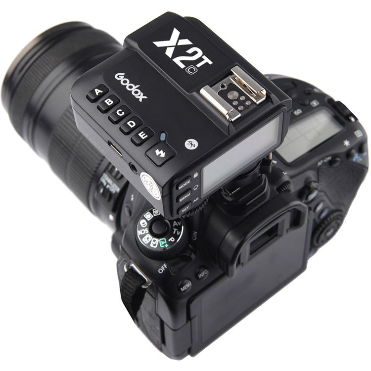 Trigger Godox X2T tích hợp TTL, HSS 1/8000s cho Canon