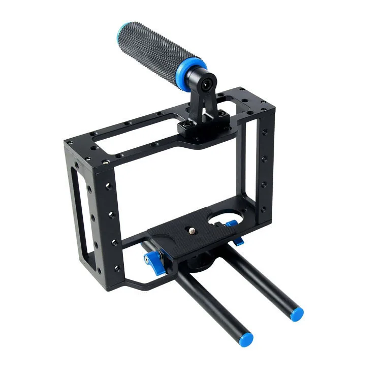 Tay cầm chống rung quay phim Yelangu - camera Cage C1