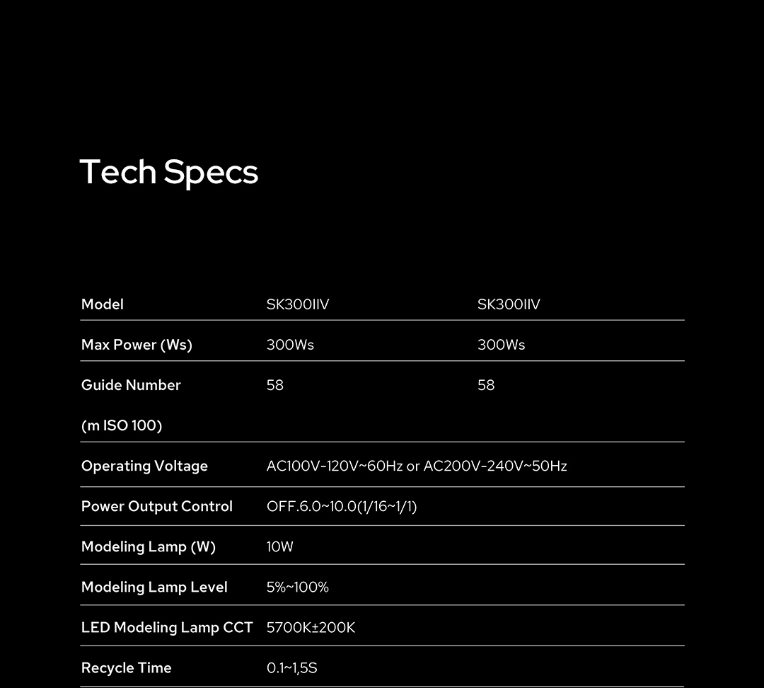 Đèn flash studio Godox SK300II-V Chính hãng