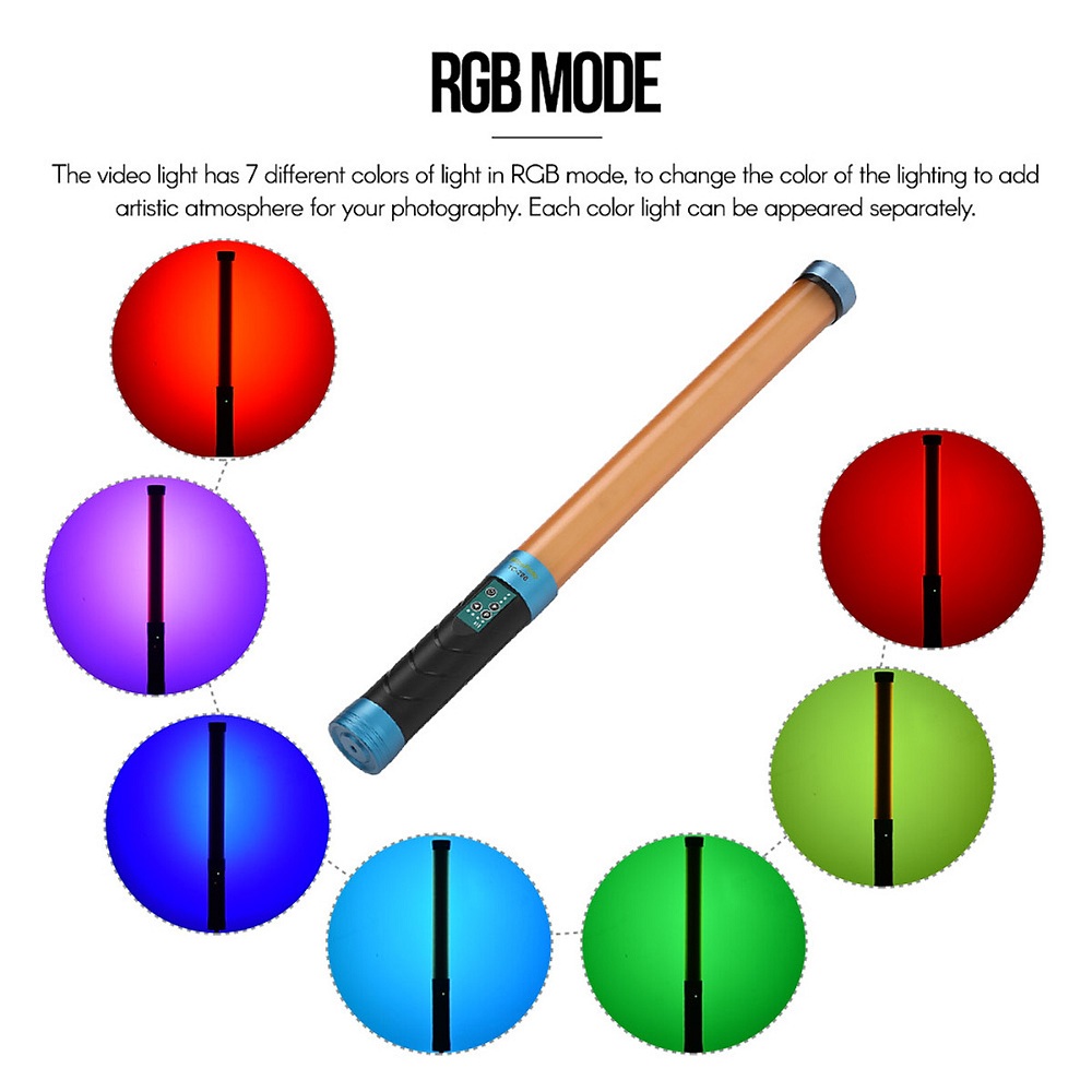 ĐÈN LED NiceFoto TC-288 RGB Chính Hãng