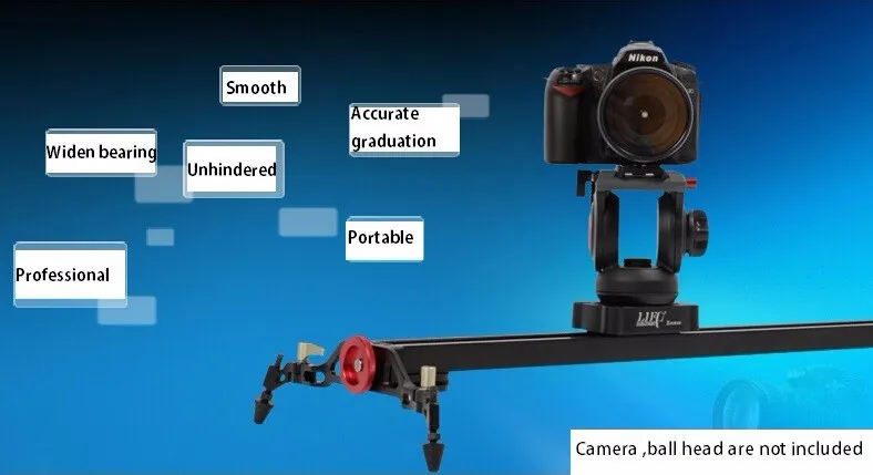 Thanh Dolly Dragon -D02 150cm Slider Rail for Camera and Video