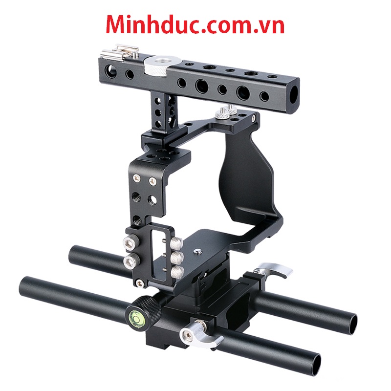 Tay cầm chống rung quay phim Yelangu camera Cage C6 - Handheld Stabilizer for sony a6300 a6500