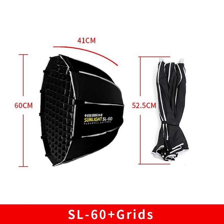 Softbox Parabolic Sunlight Sl60 60cm