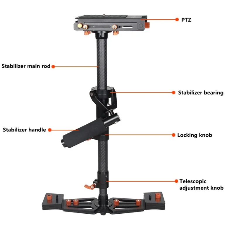 Tay cầm quay phim Yelangu steadicam S800 pro Carbon fibre