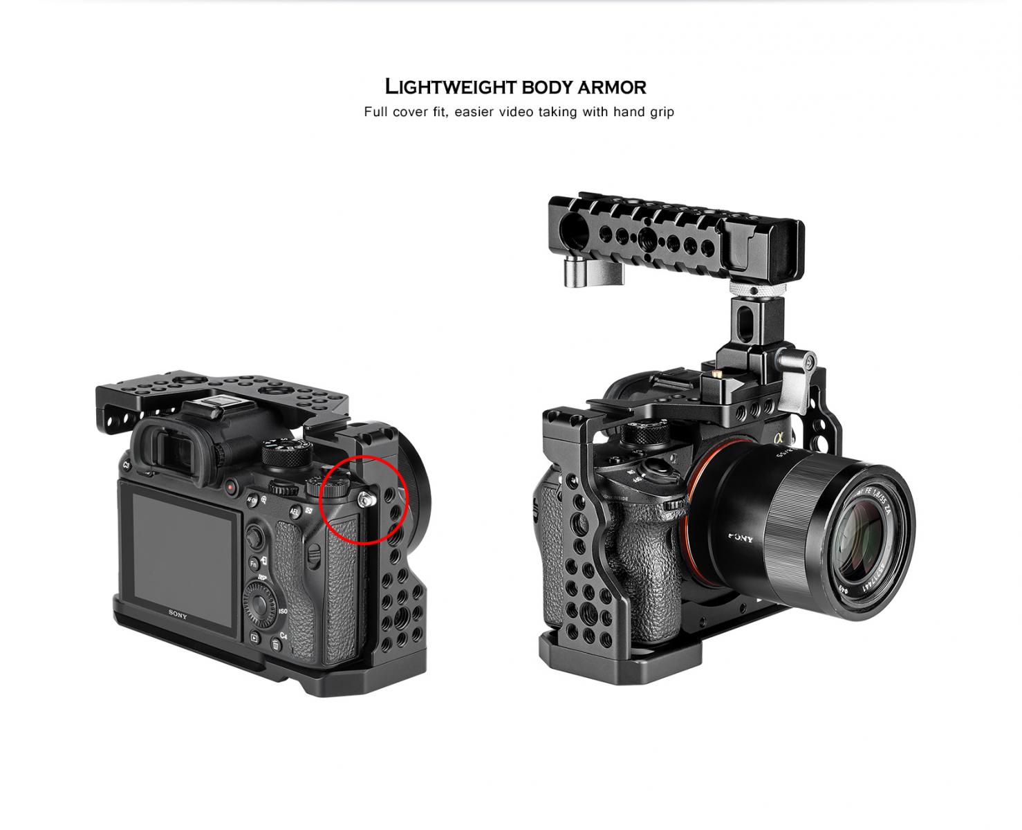 Khung máy ảnh Leofoto Sony A7R3 / A7M3 / A9