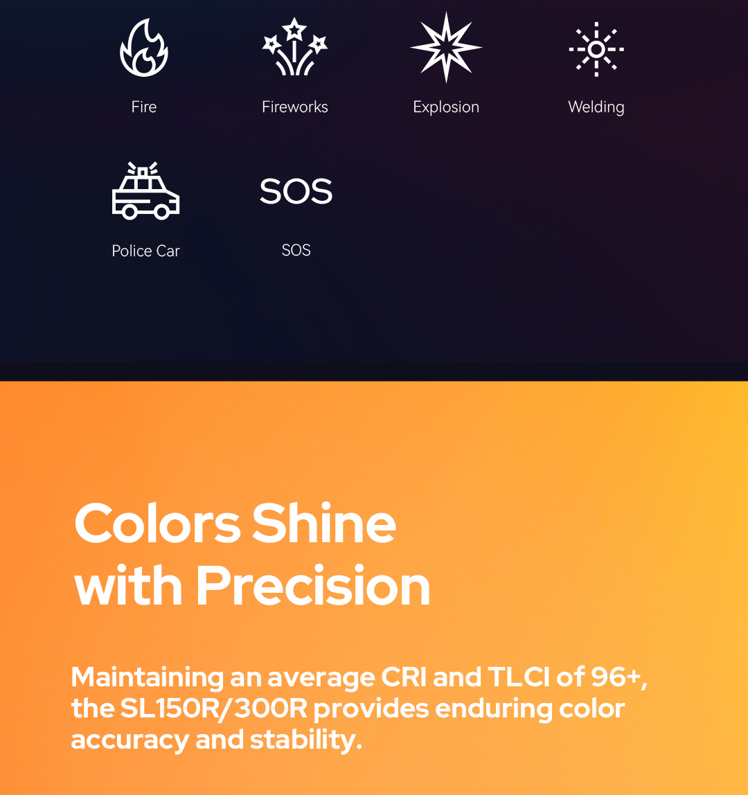 Đèn led Godox SL150R RGB